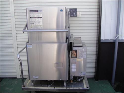 即納新品中古厨房 ホシザキ 業務用 食器洗浄機 JW-650F 60HZ 3相 200V 都市ガス ブースター付 WB-25H-650 貯湯量18L 100V 食器洗浄機